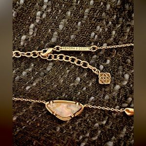 Kendra Scott Margot Chain and Pendant Necklace in White Abalone